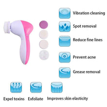 Load image into Gallery viewer, BeautySpin - 5 In 1 Facial Pore Cleanser & Massager Face Skin Care Tools