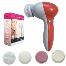 Load image into Gallery viewer, BeautySpin - 5 In 1 Facial Pore Cleanser & Massager red with box Face Skin Care Tools