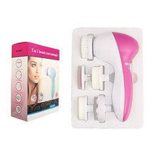 Load image into Gallery viewer, BeautySpin - 5 In 1 Facial Pore Cleanser & Massager rose red with box Face Skin Care Tools