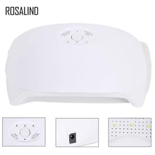 Load image into Gallery viewer, ROSALIND 36W uv led lamp nail USB Connector uv light for gel nails Ultraviolet UV led Dry Lamp
