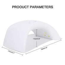 Load image into Gallery viewer, ROSALIND 36W uv led lamp nail USB Connector uv light for gel nails Ultraviolet UV led Dry Lamp