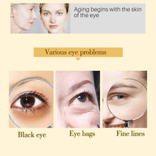 Load image into Gallery viewer, 24K Crystal Collagen Gold Powder Eye Mask Cremes