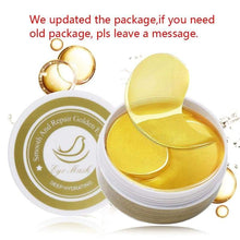 Load image into Gallery viewer, 24K Crystal Collagen Gold Powder Eye Mask Cremes