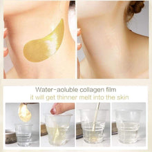 Load image into Gallery viewer, 24K Crystal Collagen Gold Powder Eye Mask Cremes