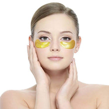 Load image into Gallery viewer, 24K Crystal Collagen Gold Powder Eye Mask Cremes
