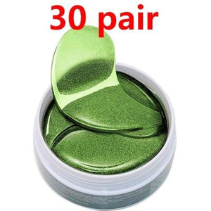 24K Crystal Collagen Gold Powder Eye Mask Style 2 30Pair Cremes