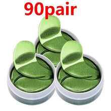 Load image into Gallery viewer, 24K Crystal Collagen Gold Powder Eye Mask Style 21 90Pair Cremes