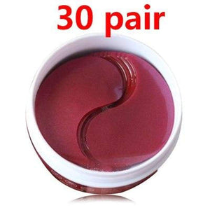 24K Crystal Collagen Gold Powder Eye Mask Style 3 30Pair Cremes