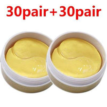 Load image into Gallery viewer, 24K Crystal Collagen Gold Powder Eye Mask Style 4 60Pair Cremes