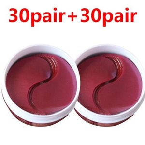 24K Crystal Collagen Gold Powder Eye Mask Style 6 60Pair Cremes