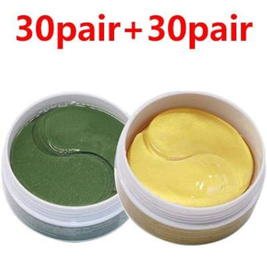 24K Crystal Collagen Gold Powder Eye Mask Style 7 60Pair Cremes