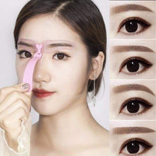 Load image into Gallery viewer, 4-Pieces Professional Eyebrow Stencil Eyebrow Stencils