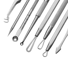 Load image into Gallery viewer, 7 Piece Blackhead Remover Tool-Set Face Skin Care Tools