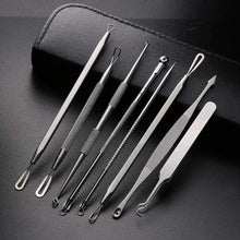Load image into Gallery viewer, 7 Piece Blackhead Remover Tool-Set Face Skin Care Tools