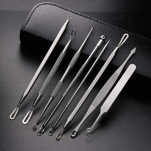 7 Piece Blackhead Remover Tool-Set Face Skin Care Tools