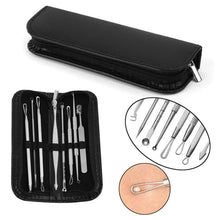 Load image into Gallery viewer, 7 Piece Blackhead Remover Tool-Set Face Skin Care Tools
