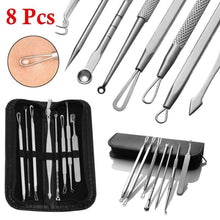 Load image into Gallery viewer, 7 Piece Blackhead Remover Tool-Set Face Skin Care Tools