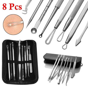 7 Piece Blackhead Remover Tool-Set Face Skin Care Tools