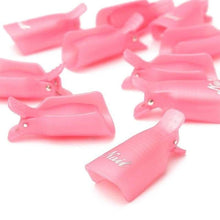 Load image into Gallery viewer, Gel Nail Polish Removal Clips A nail polish remover