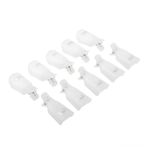Gel Nail Polish Removal Clips C nail polish remover