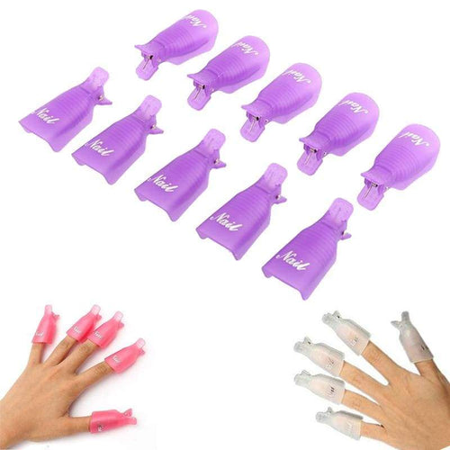 Gel Nail Polish Removal Clips nail polish remover