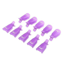 Load image into Gallery viewer, Gel Nail Polish Removal Clips nail polish remover
