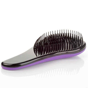 Glidethru - The Gentle & Effortless Detangling Brush Purple Combs