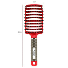 Load image into Gallery viewer, Glidethru - The Gentle &amp; Effortless Detangling Hairbrush Combs
