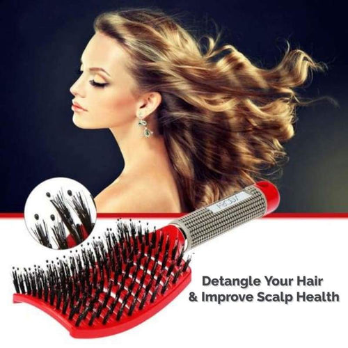 Glidethru - The Gentle & Effortless Detangling Hairbrush Combs