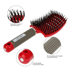 Load image into Gallery viewer, Glidethru - The Gentle &amp; Effortless Detangling Hairbrush Combs
