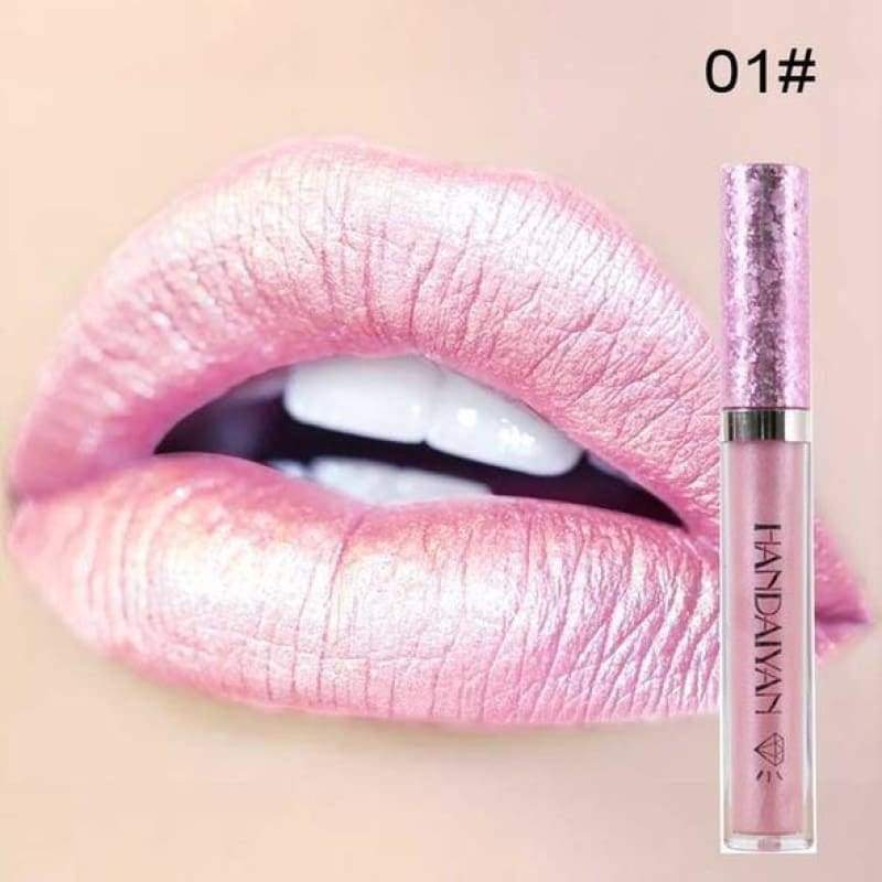 Glitz - The Longlasting Glitter Liquid Lipstick Candy Pink Lipstick