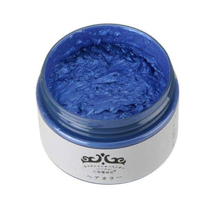 Hair Dye Wax Blue Hair Wax
