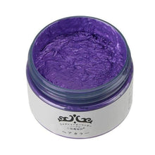 Load image into Gallery viewer, Hair Dye Wax Purple Hair Wax