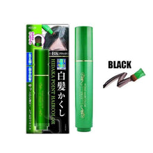 Load image into Gallery viewer, Natural Herb White Hair Cover Pen Made in Japan BLACK hair colour