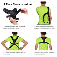 Load image into Gallery viewer, Optiback - The Posture Enhancing Shoulder Belt Braces &amp; Supports