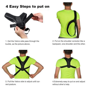 Optiback - The Posture Enhancing Shoulder Belt Braces & Supports