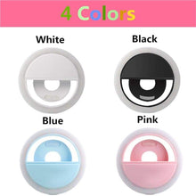 Load image into Gallery viewer, Portable Selfie Ring Light Photographic Lighting