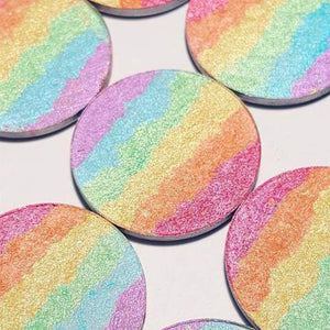 Rainbow Highlighter Makeup