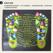 Load image into Gallery viewer, Reflexology Foot Acupressure Mat Massage