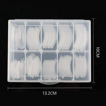 Load image into Gallery viewer, ROSALIND 120PCS/BOX Quick Building Mold Tips False Nails Nail Art Transparent Extension Builder UV Poly Gel Mold