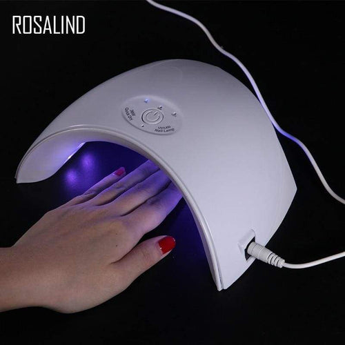 ROSALIND 36W uv led lamp nail USB Connector uv light for gel nails Ultraviolet UV led Dry Lamp
