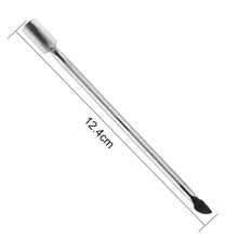 Load image into Gallery viewer, ROSALIND Stainless Steel Cuticle remover Pusher Dead Skin Pedicure rub for nails art manicure stamping gel pusher