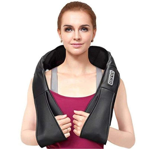 Strainfree Professional Shiatsu Heat Massager Black / Eu Plug Massage