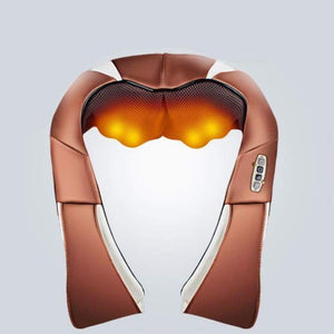 Strainfree Professional Shiatsu Heat Massager Brown / Eu Plug Massage